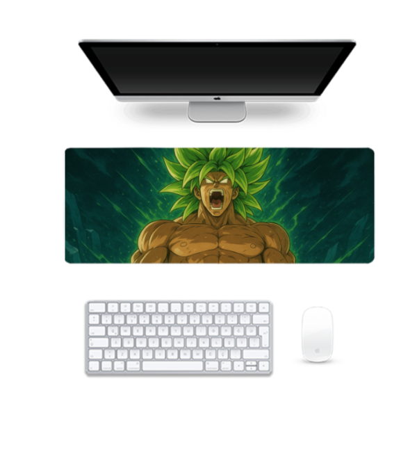 Anime Printed Broly Unleashed Gaming Pad, 80 x 30 Cm