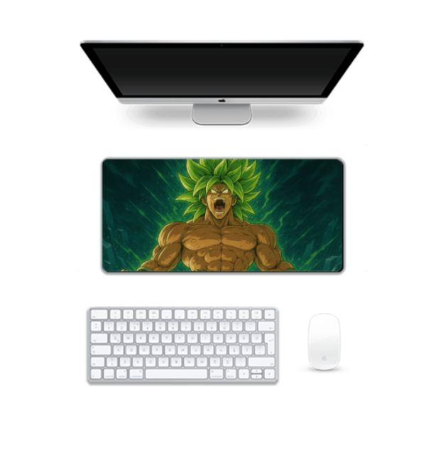 Anime Printed Broly Unleashed Gaming Pad, 60 x 28 Cm