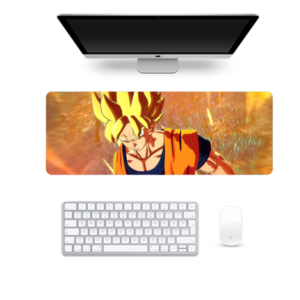 Anime Printed Goku Super Saiyan Gaming Pad, 80 x 30 Cm