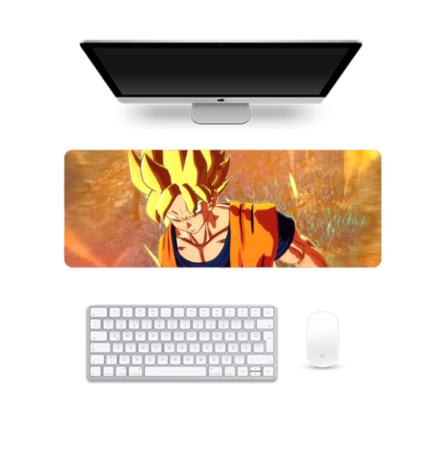 Anime Printed Goku Super Saiyan Gaming Pad, 80 x 30 Cm