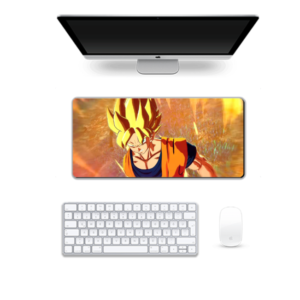 Anime Printed Goku Super Saiyan Gaming Pad, 60 x 28 Cm