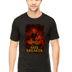 Cotton Printed Fate Breaker T-shirt for Men